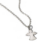 14K white gold Ingeras pendant